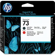 Testina Originale HP CD949A 73 (Nero Opaco e Rosso)
