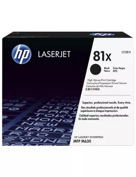 Toner Originale HP CF281X 81X (Nero 25000 pagine)