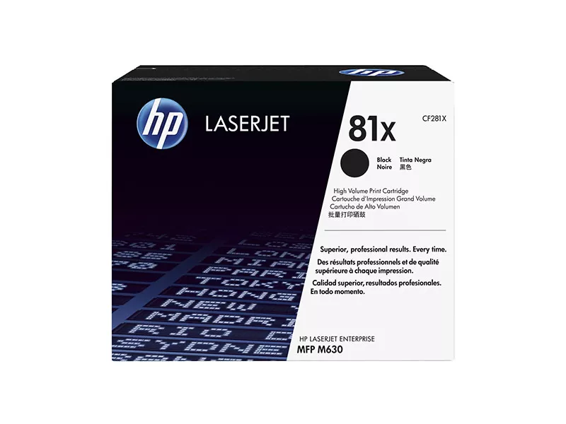Toner Originale HP CF281X 81X (Nero 25000 pagine) Toner Originale HP CF281X 81X (Nero 25000 pagine)