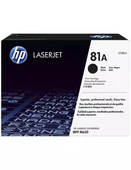 Toner Originale HP CF281A 81A (Nero 10500 pagine)