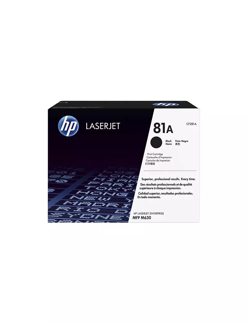 Toner Originale HP CF281A 81A (Nero 10500 pagine)