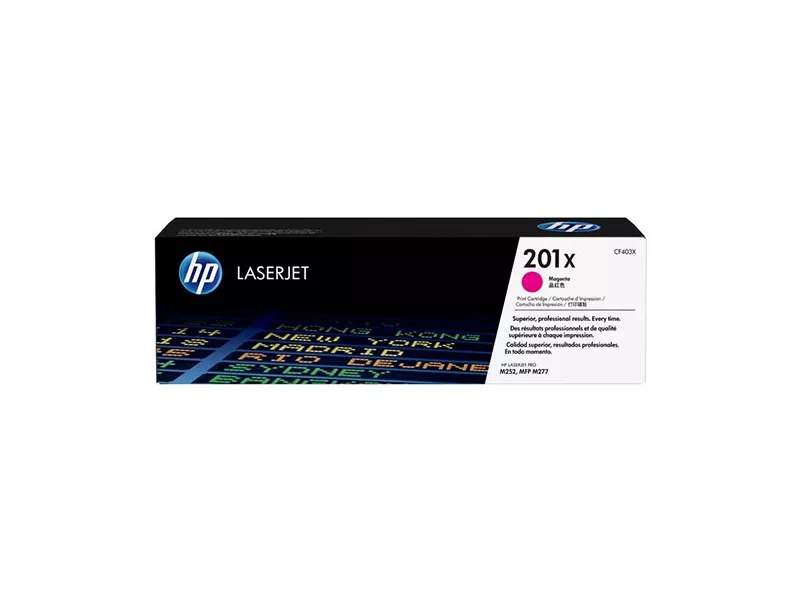 Toner Originale HP CF403X 201X (Magenta 2300 pagine)