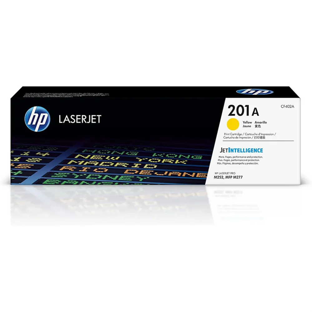 Toner Originale HP CF402A 201A (Giallo 1400 pagine)