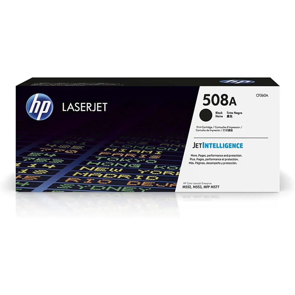 Toner Originale HP CF360A 508A (Nero 6000 pagine)