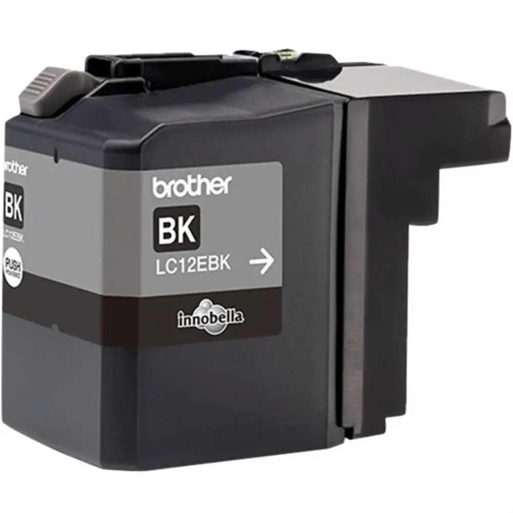 Cartuccia Originale Brother LC-12EBK LC12EBK (Nero 2400 pagine)