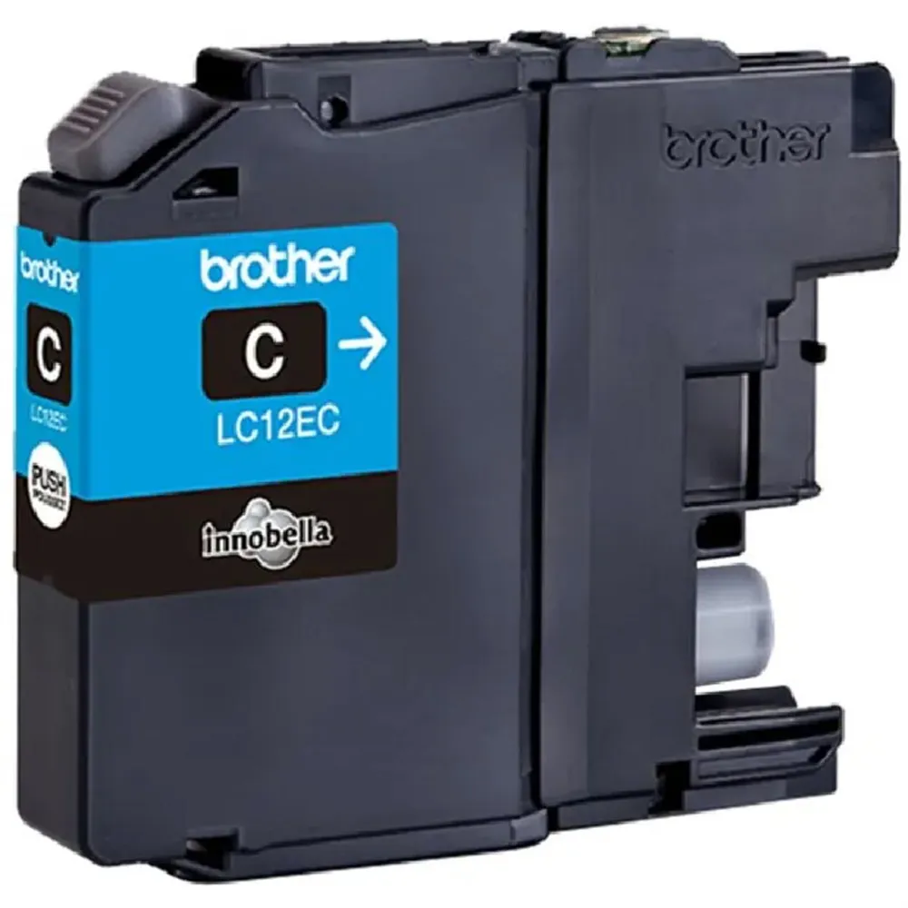 Cartuccia Originale Brother LC-12EC LC12EC (Ciano 1200 pagine)