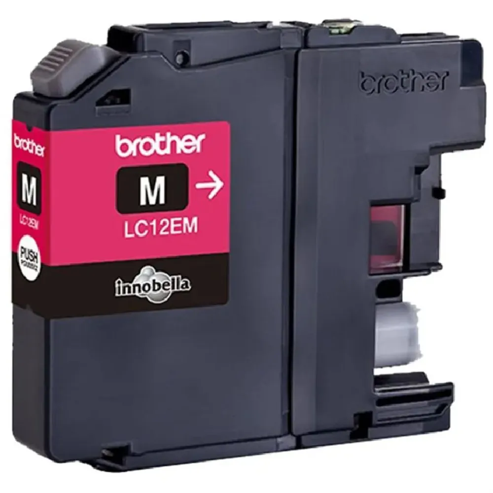 Cartuccia Originale Brother LC-12EM LC12EM (Magenta 1200 pagine)