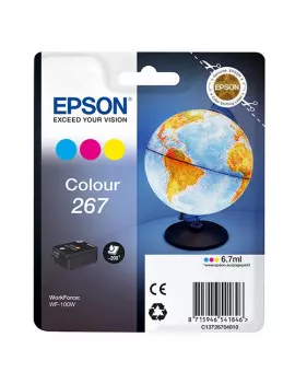 Cartuccia Originale Epson T267040 267 (Colore 200 pagine)