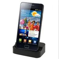 Dock Station Caricabatterie per Samsung Galaxy S2 i9100 (Nero)