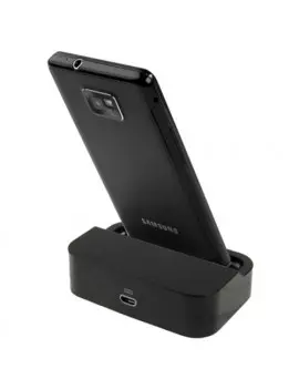 Dock Station Caricabatterie per Samsung Galaxy S2 i9100 (Nero)