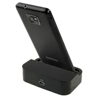 Dock Station Caricabatterie per Samsung Galaxy S2 i9100 (Nero)