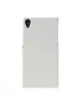 Cover Cabon Look per Sony Xperia Z1 Bianco 5712579047984