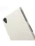 Cover Cabon Look per Sony Xperia Z1 Bianco 5712579047984