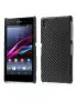 Cover Carbon Look per Sony Xperia Z1 Nero 5712579056818