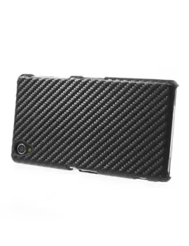 Cover Carbon Look per Sony Xperia Z1 Nero 5712579056818