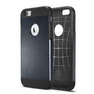 Cover Armor in TPU e Policarbonato per Apple iPhone 6 6S (Nero e Ardesia)