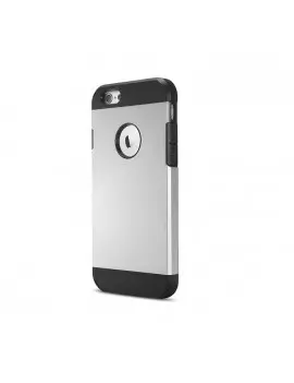 Cover Armor in TPU e Policarbonato per Apple iPhone 6 6S (Nero e Grigio)