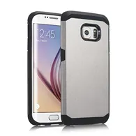 Cover Armor in TPU per Samsung Galaxy S6 Edge G925 (Grigio)