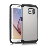 Cover Armor in TPU per Samsung Galaxy S6 Edge G925 (Grigio)