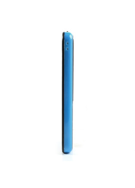 Bumper in Silicone per iPhone 5C (Azzurro)