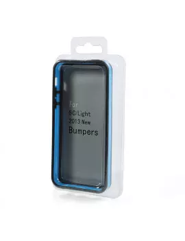 Bumper in Silicone per iPhone 5C (Azzurro)