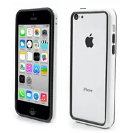 Bumper in Silicone per iPhone 5C (Bianco)