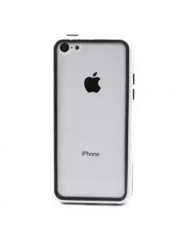 Bumper in Silicone per iPhone 5C (Bianco)