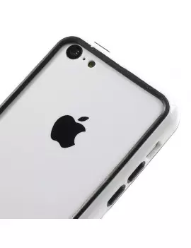 Bumper in Silicone per iPhone 5C (Bianco)