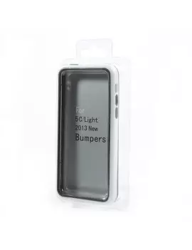 Bumper in Silicone per iPhone 5C (Bianco)