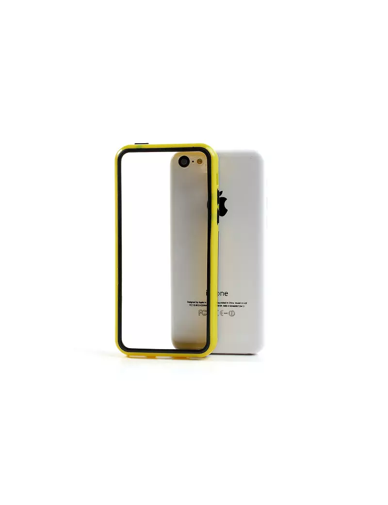 Bumper in Silicone per iPhone 5C (Giallo) Bumper in Silicone per iPhone 5C (Giallo)