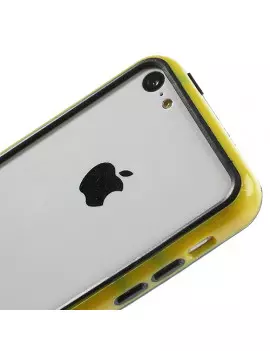 Bumper in Silicone per iPhone 5C (Giallo)