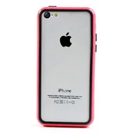 Bumper in Silicone per iPhone 5C (Rosa)