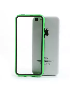 Bumper in Silicone per iPhone 5C (Verde)