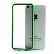 Bumper in Silicone per iPhone 5C (Verde)
