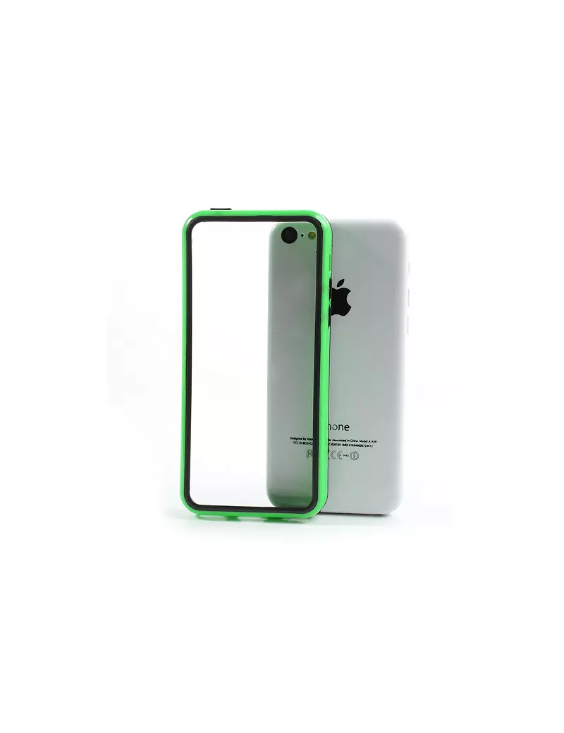 Bumper in Silicone per iPhone 5C (Verde)