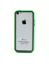 Bumper in Silicone per iPhone 5C (Verde)