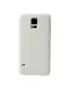 Cover Carbon Look per Samsung Galaxy S5 G900 Bianco 5712579002242
