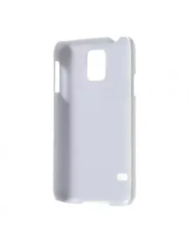 Cover Carbon Look per Samsung Galaxy S5 G900 Bianco 5712579002242