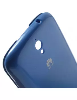 Cover Flip a Portafoglio Copribatteria S-View per Huawei Ascend G610 (Blu)