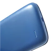 Cover Flip a Portafoglio Copribatteria S-View per Huawei Ascend G610 (Blu)