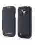 Cover Flip a Portafoglio Copribatteria per Samsung Galaxy S4 Mini i9190 Blu