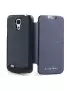 Cover Flip a Portafoglio Copribatteria per Samsung Galaxy S4 Mini i9190 Blu