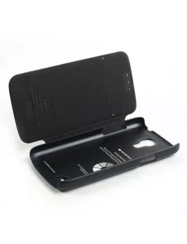 Cover Flip a Portafoglio Copribatteria per Samsung Galaxy S4 Mini i9190 Blu