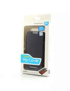 Cover Flip a Portafoglio Copribatteria per Samsung Galaxy S4 Mini i9190 Blu