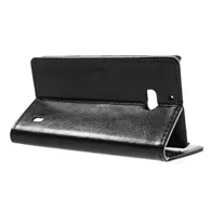Cover Flip a Portafoglio in Ecopelle per Nokia Lumia 929 930 (Nero)