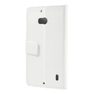 Cover Flip a Portafoglio in Ecopelle per Nokia Lumia 929 930 (Bianco)