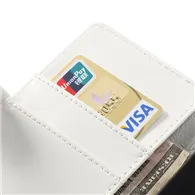 Cover Flip a Portafoglio in Ecopelle per Nokia Lumia 929 930 (Bianco)