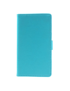 Cover Flip a Portafoglio in Ecopelle per Nokia Lumia 929 930 Azzurro