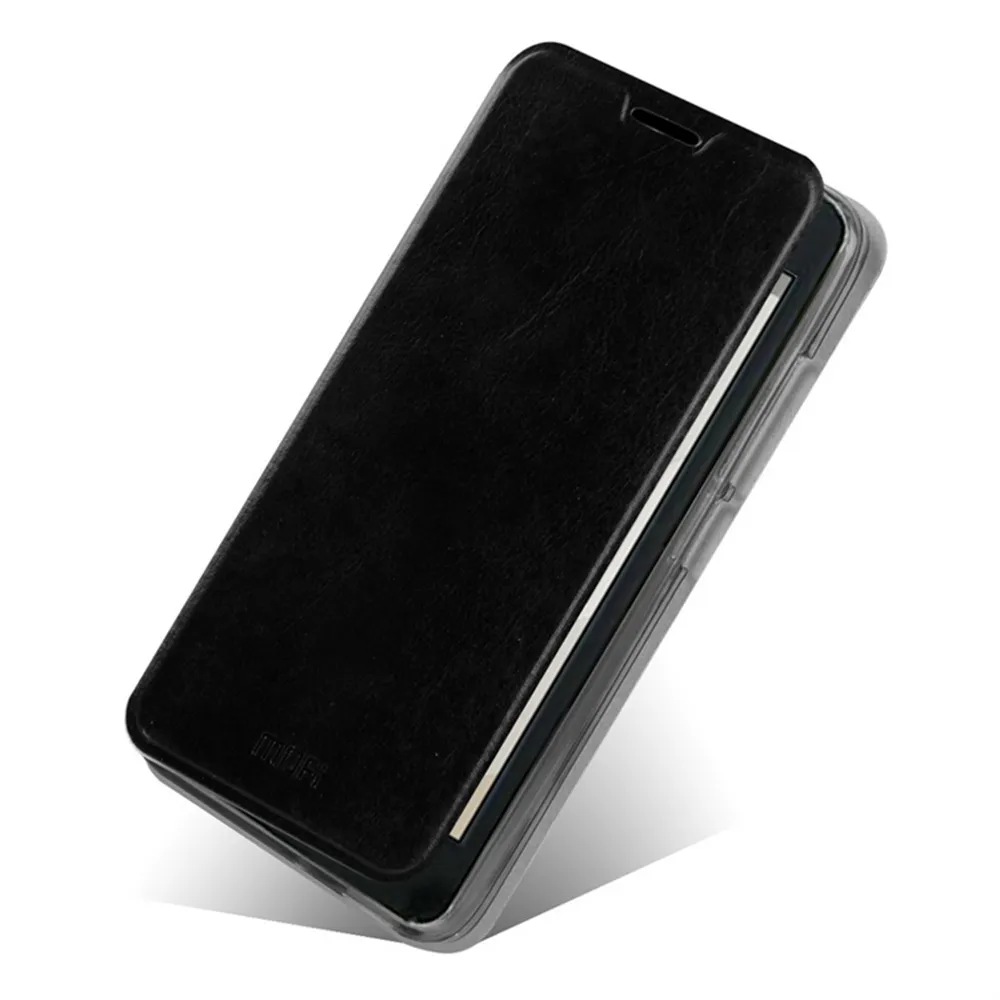 Cover Flip a Portafoglio in TPU e Ecopelle per Huawei Ascend G630 (Nero)