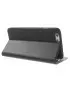 Cover Flip a Portafoglio in Ecopelle e Policarbonato per iPhone 6 4,7 Pollici Nero